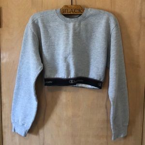 Champion reworked vintage crop top!